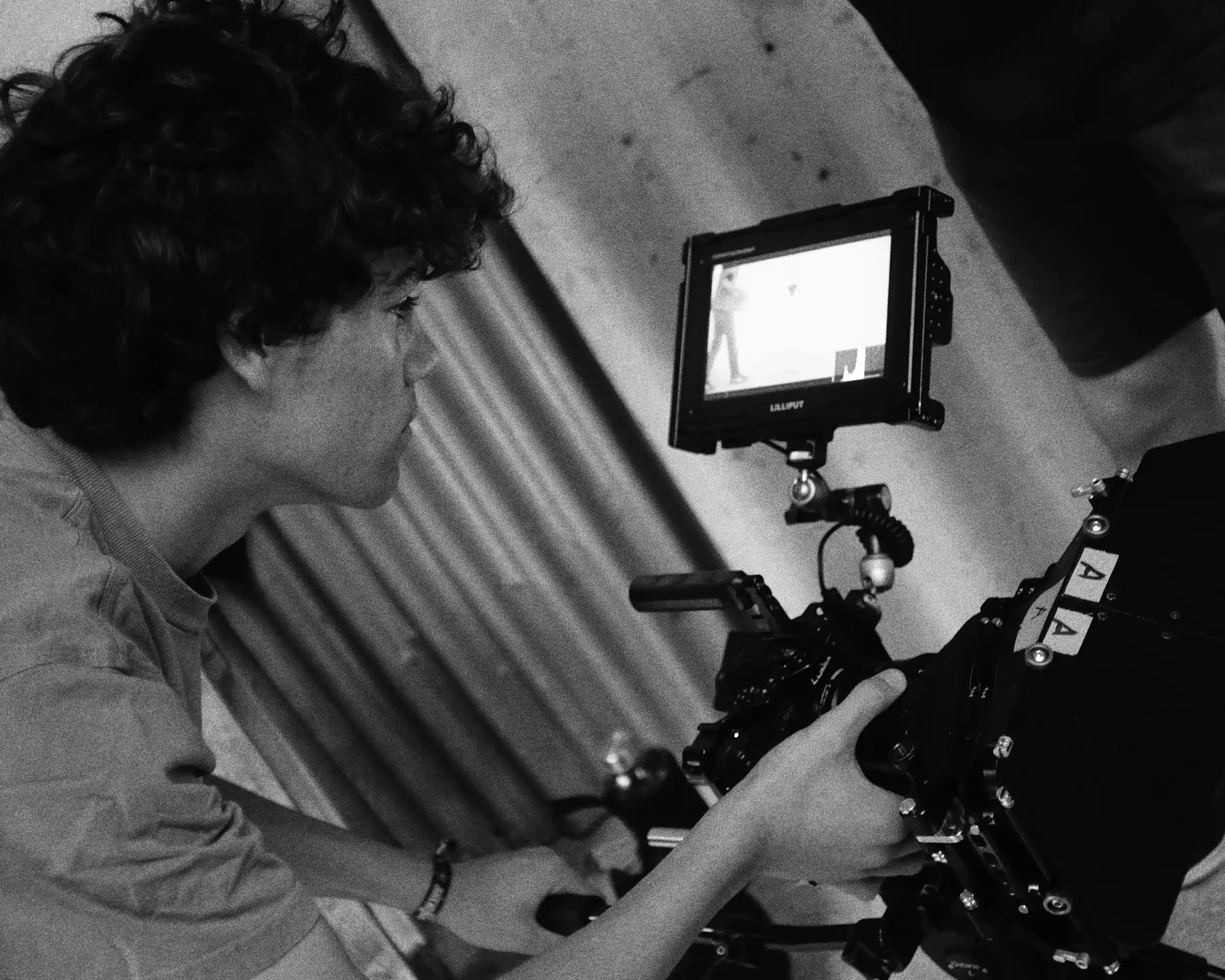 Linus C. O. V. bei der Arbeit